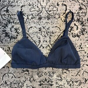 Favorite Daughter Navy Minimalist Bra